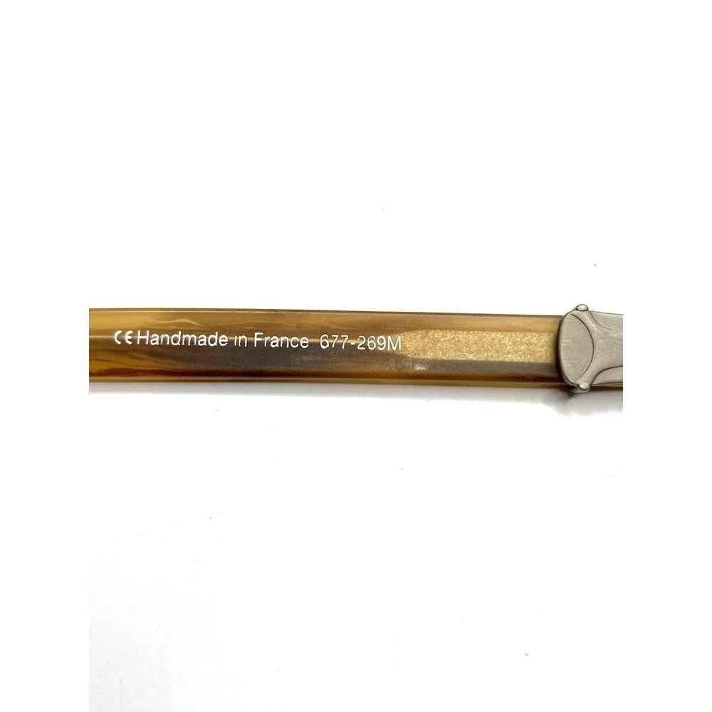 Robert Marc Brown Keyhole Bridge Square France Glasses 677-269M 49 16 135